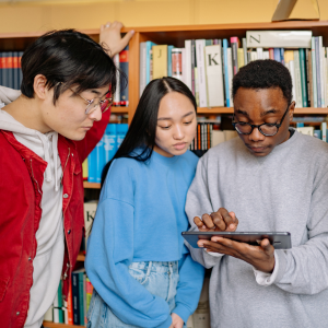 Abroad student online studies